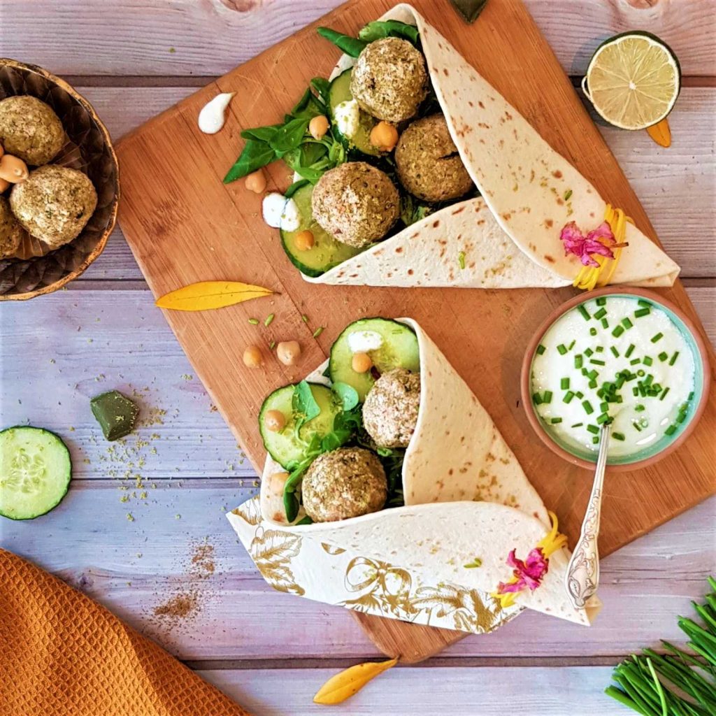 falafels au four recette