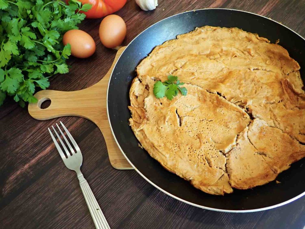 Omelette tomate recette