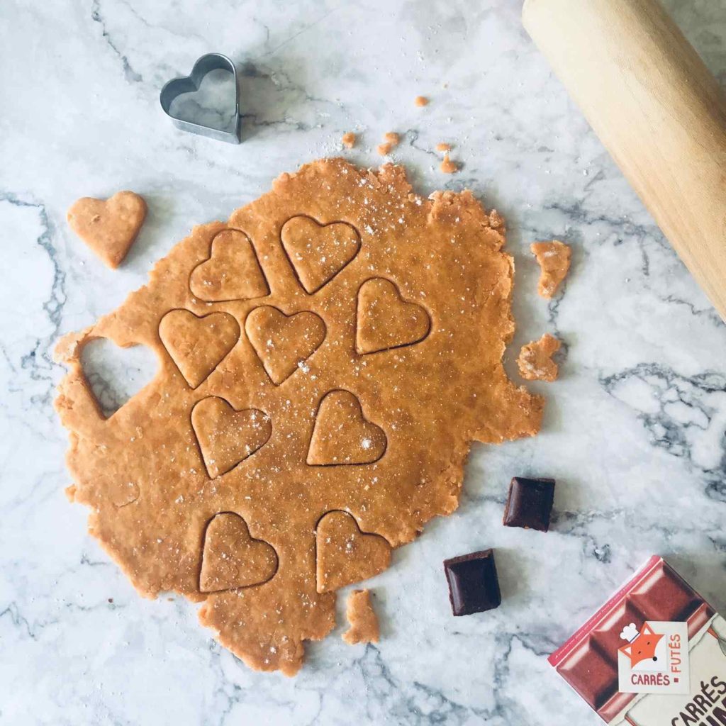 sables tomate recette