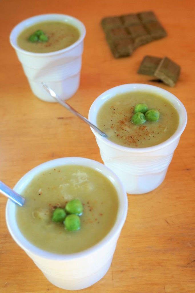 Velouté de légumes verts recette