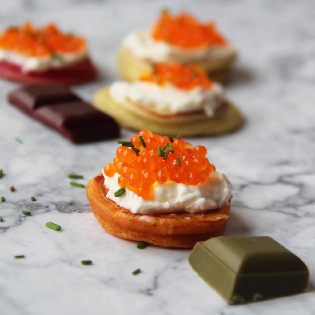 Blinis à la betterave recette