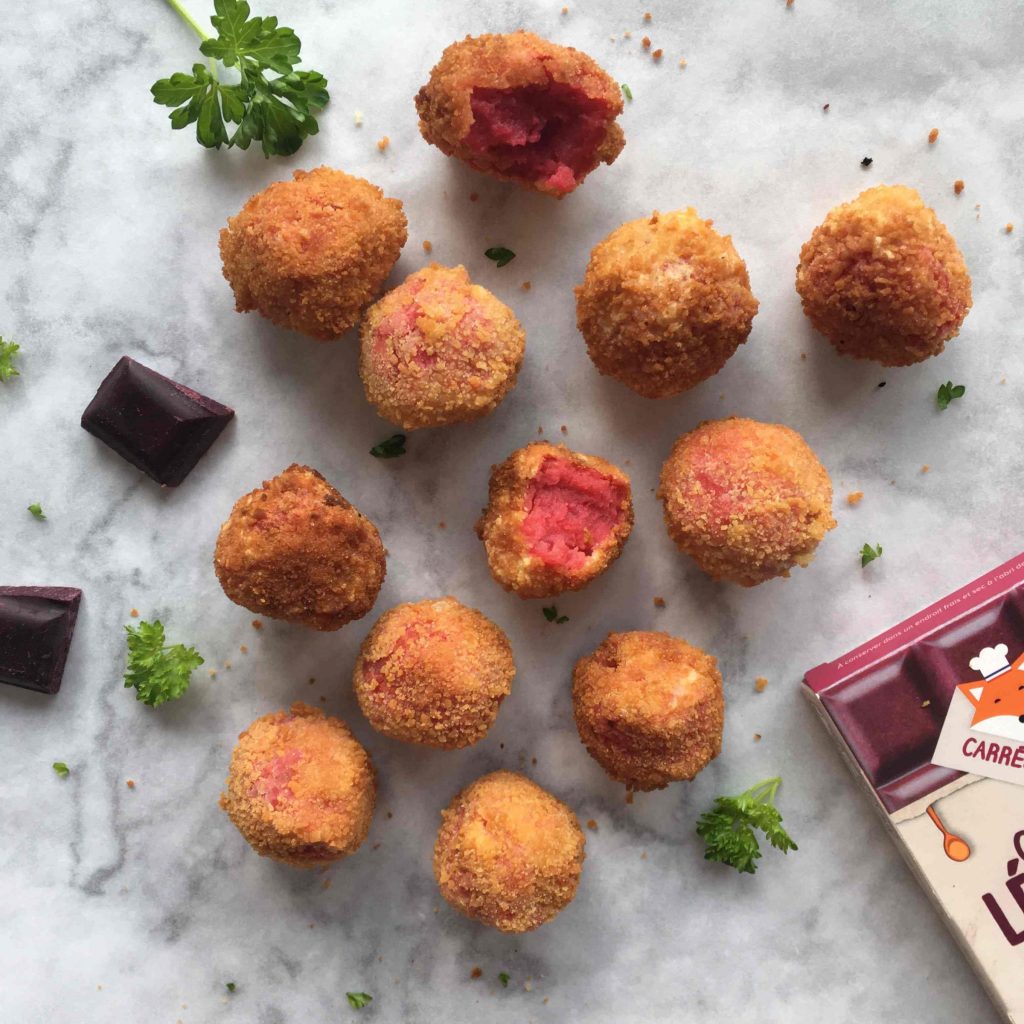 Croquettes de pommes de terre betterave recette