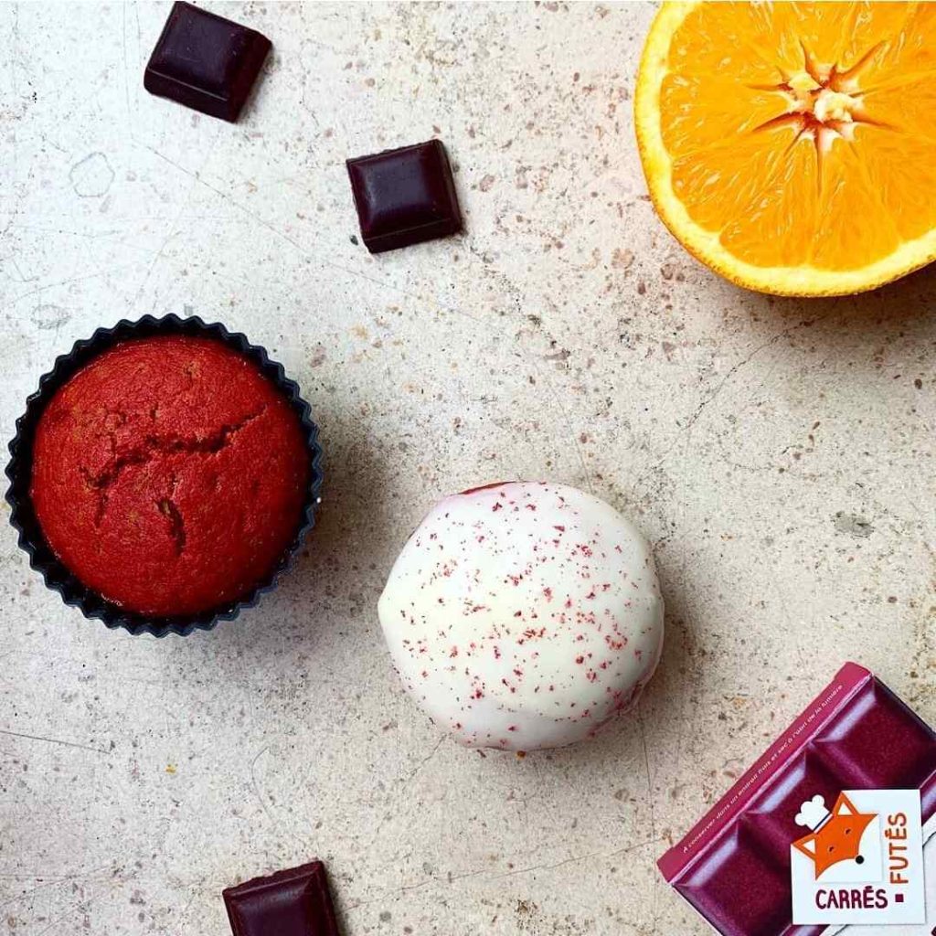 Muffins orange betterave recette