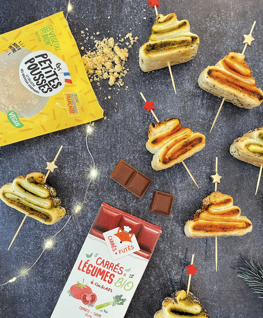 Mini sapins feuilletés recette